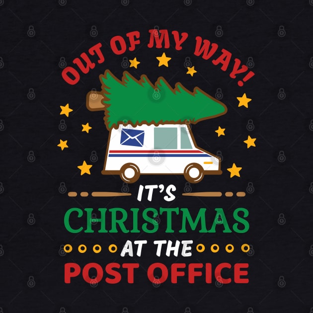 Out Of My Way It’s Christmas At The Post Office by CikoChalk